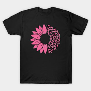 Sunflower Breast Cancer T-Shirt